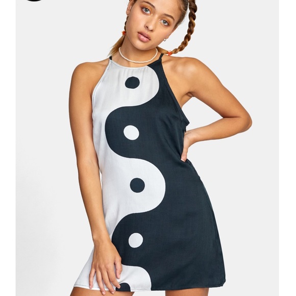 NWT RVCA Perfect Stranger Mini Dress - Picture 6 of 8